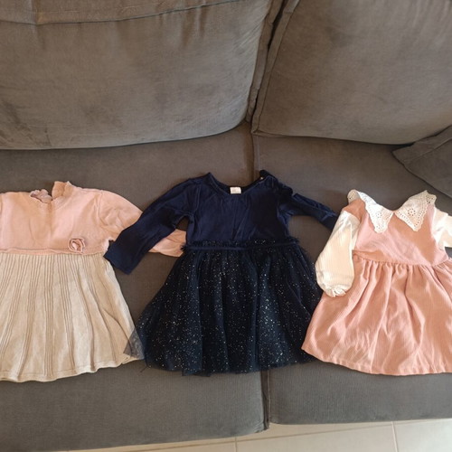 Winter dress set for babies, Mayoral, H&M, Energino