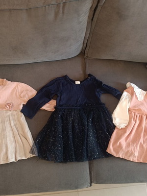 Winter dress set for babies, Mayoral, H&M, Energino