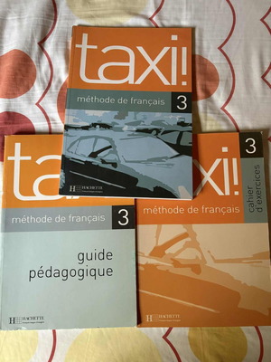 Taxi! 3 French books new, in excellent condition