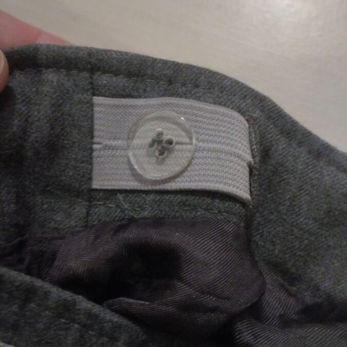 Benetton skirt gray like new for 18 to 24 months