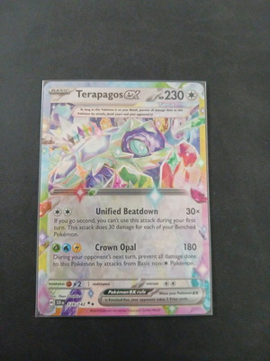 Terapagos EX holographic new