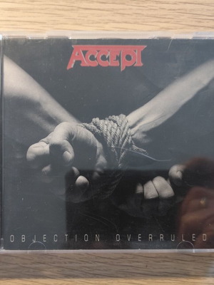 Accept Objection Overruled CD used, metal