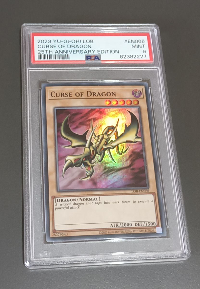 Yu-Gi-Oh! Curse of Dragon PSA 9 card new - € 40,00 - Vendora.cy