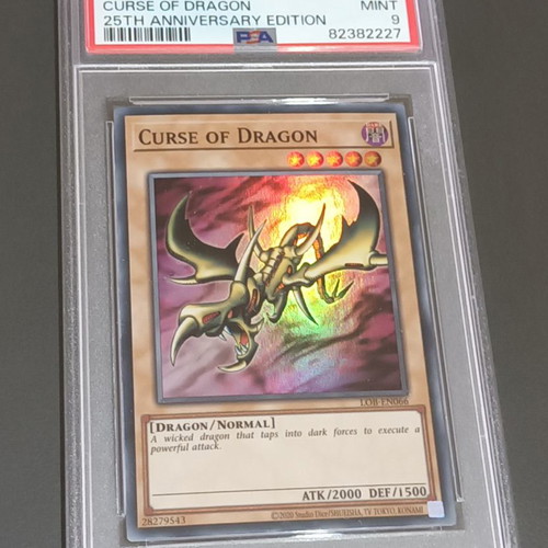 Yu-Gi-Oh! Curse of Dragon PSA 9 card new