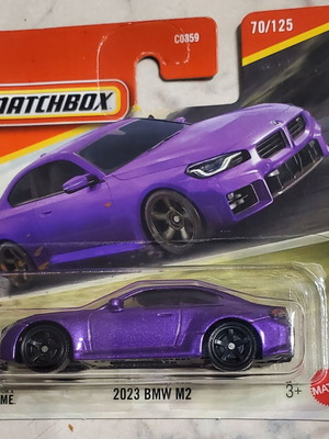 Matchbox 2023 BMW M2 μοντέλο αυτοκινήτου, Σφραγισμένο