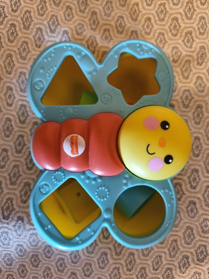 Fisher Price Educational Butterfly Shape Sorter like new
