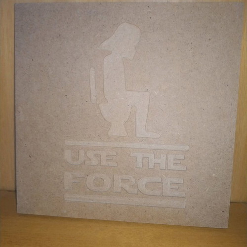 Star Wars wooden decoration like new