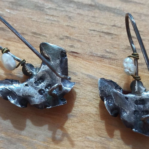 Silver 925 earrings like new