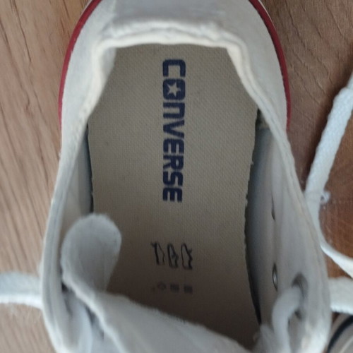 Converse All Star size 28 like new, beige