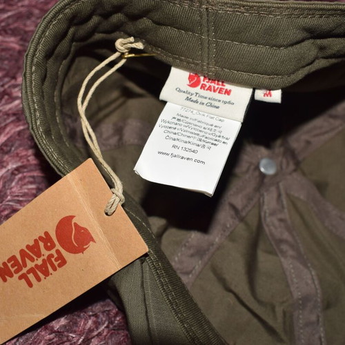 Fjallraven Ovik Flat Cap new, size M, laurel green