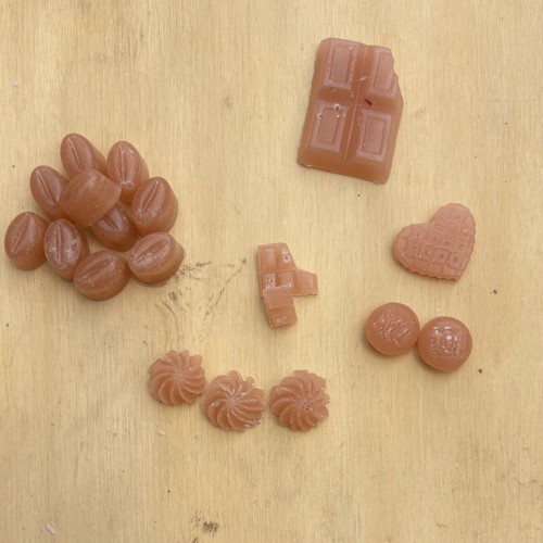 Coffee Sweets Wax Melts new, handmade with coffee bean designs