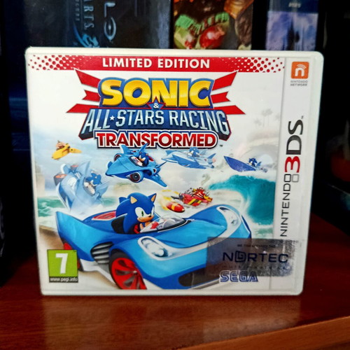 Sonic All Stars Racing Transformed Nintendo 3DS game used, English version