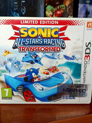 Sonic All Stars Racing Transformed Nintendo 3DS παιχνίδι μεταχειρισμένο, αγγλική έκδοση