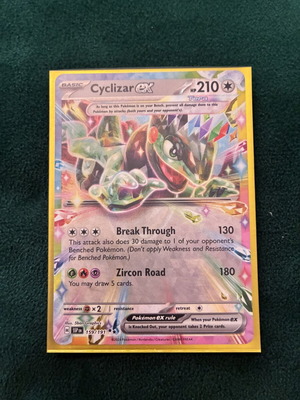 Pokemon TCG Cyclizar EX κάρτα καινούργια