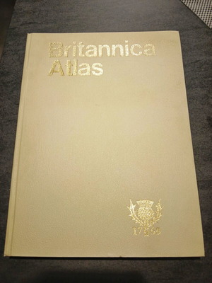 Britannica Atlas used, English edition 1979