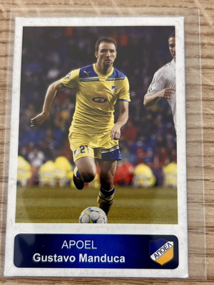 Gustavo Manduca APOEL football card Europe’s Champions 2014-15