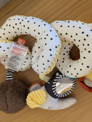 Παιχνίδι βρεφικό σπιράλ για καρότσι Mothercare σαν καινούργιο