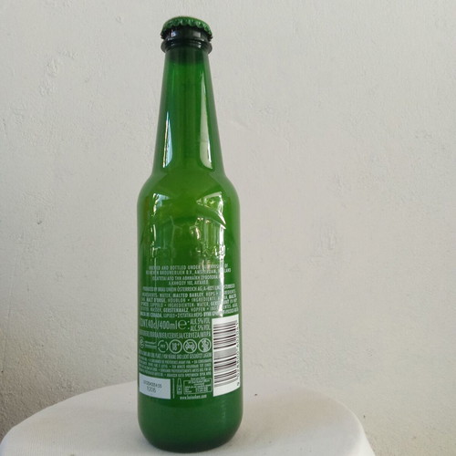 Heineken collectible rare plastic beer bottle, Greek