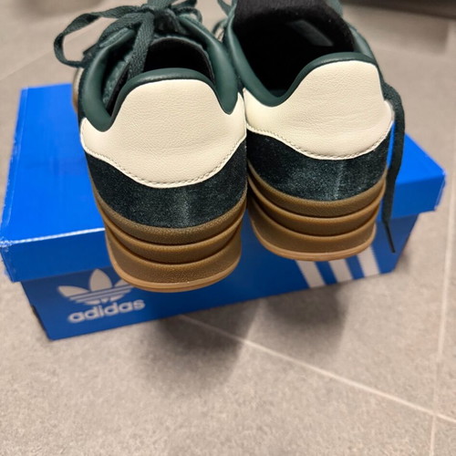 Adidas Originals Gazelle Bold W new, size 38 2/3, green and gold