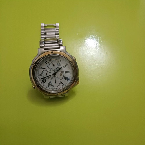 Citizen World Time Alarm Chronograph like new