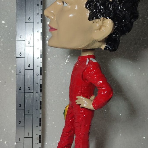 Ayrton Senna resin figure