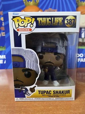 Funko Pop Rocks Tupac Shakur new figure