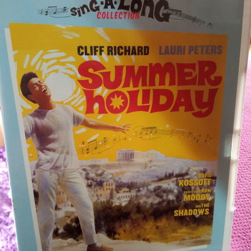 Summer Holiday DVD like new, Cliff Richard sing-a-long collection