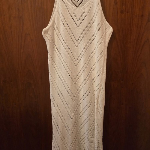 Summer beach dress, white, size S/M