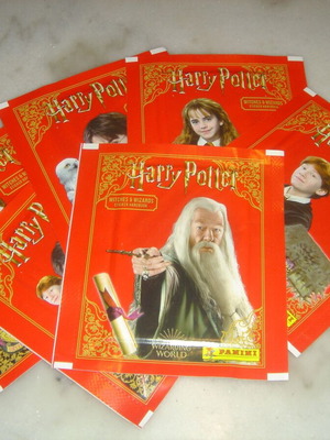 Panini Harry Potter αυτοκόλλητα καινούργια, πακέτο 40