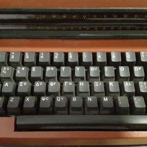 Electric typewriter IBM 196C used, functional