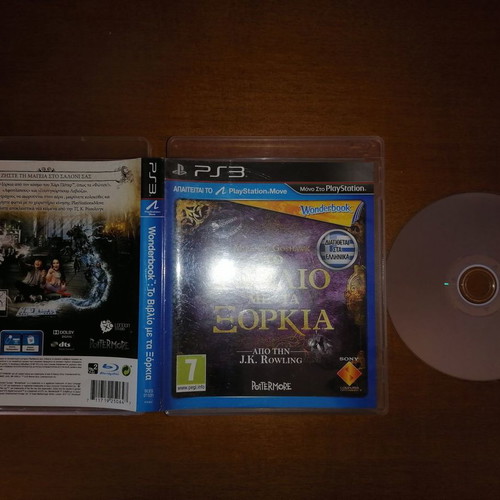 Wonderbook The Book of Spells PlayStation 3 used