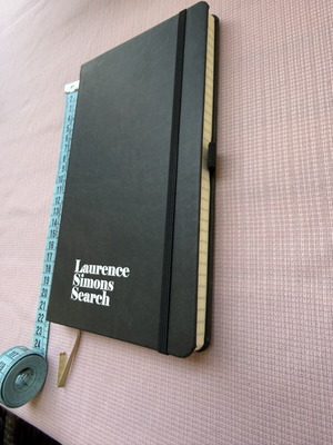 Ruled notebook