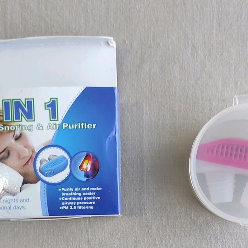 Anti-snoring devices unused