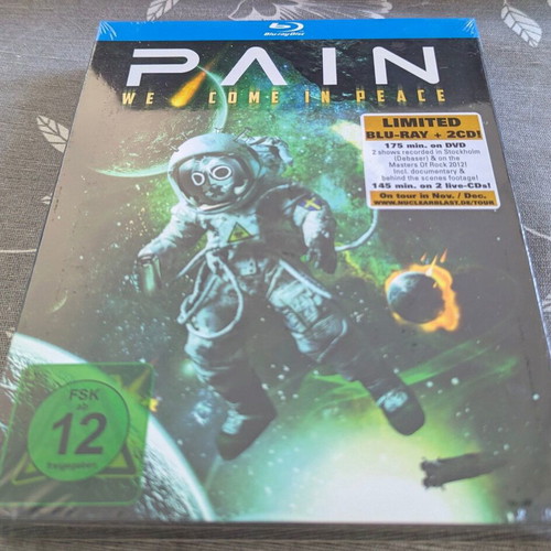 Pain We Come in Peace Blu Ray new