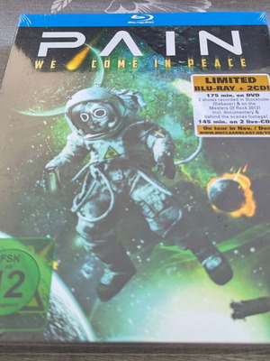 Pain We Come in Peace Blu Ray new