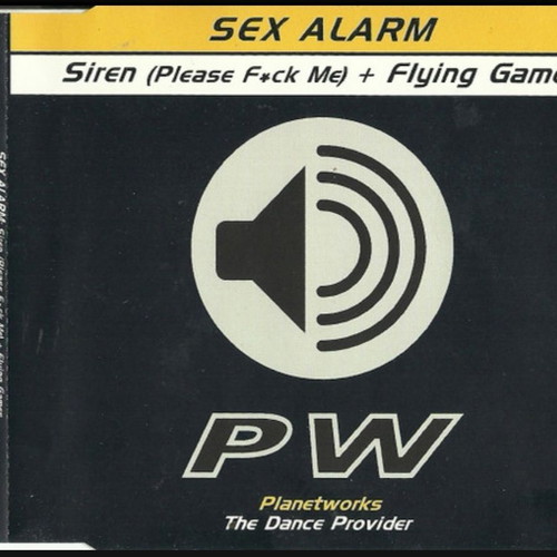 Sex Alarm Siren (Please F*ck Me) + Flying Games CD like new, electronic