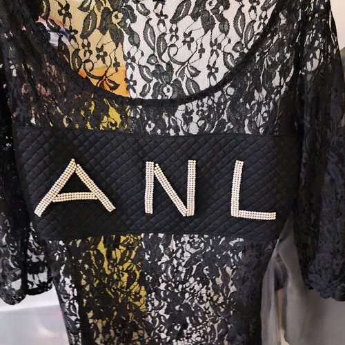 Shirt black lace ANEL size S like new