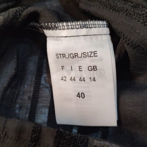 Glam-rock goth shirt tie-back, like new, size S/M