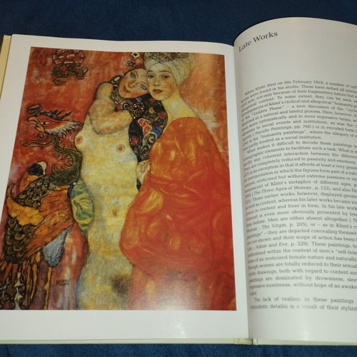 Gustav Klimt The World in Female Form Hardcover book like new