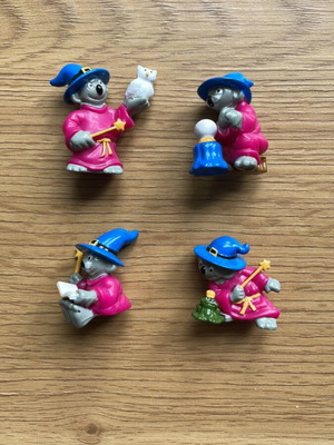 Koala School of Magic figures like new, set of 4