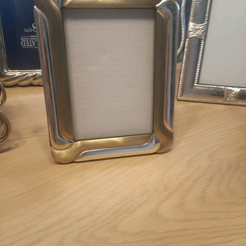 Silver-plated frames like new