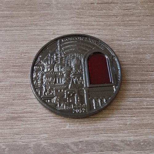 Russia Token 2012 like new, Moscow Kremlin souvenir