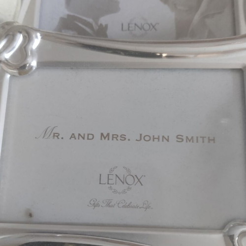 Levox small photo frames new, set of 6 authentic Lenox