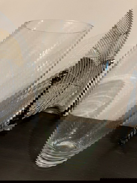 HABITAT XL Βάζο VASE THICK GLASS STUNNING