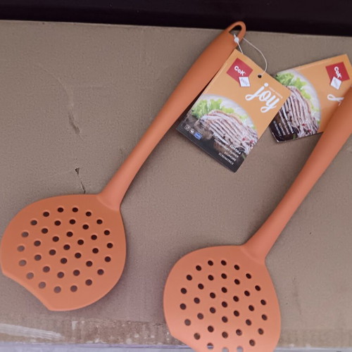 Set of plastic spatulas new