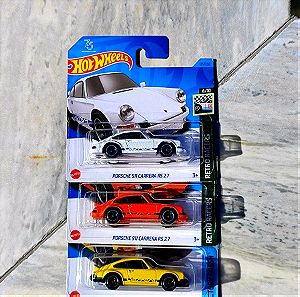 Hot Wheels I Porsche 911 RS 2.7 [FULL COLLECTION]