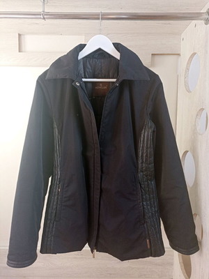 Moncler women's jacket with down like new, size L, black