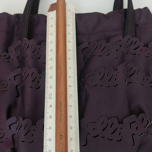 Folli Follie Handbag like new, purple with red beads
