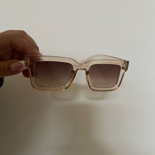 Women's sunglasses like new, beige and pink