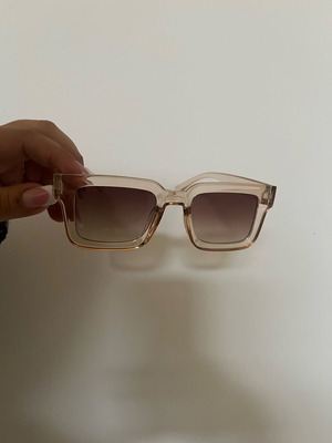 Women's sunglasses like new, beige and pink